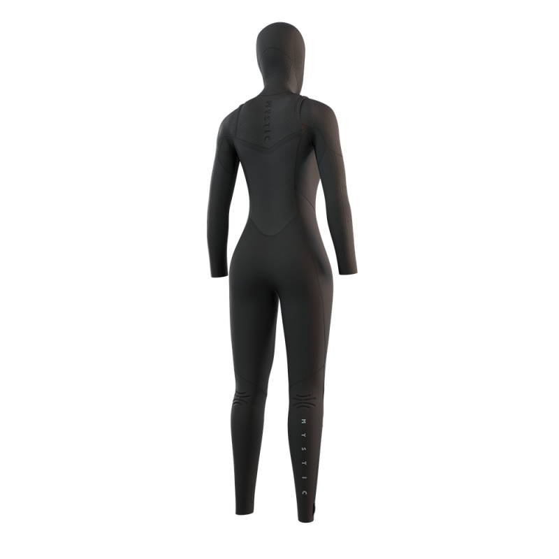 Mystic Gem Hooded Fullsuit 6/4/3mm DFzip Women 2022 Black