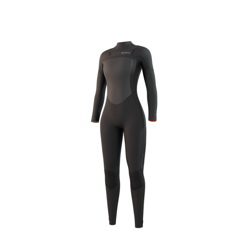 Mystic Gem Fullsuit 5/4mm Double Fzip Women 2022 Black