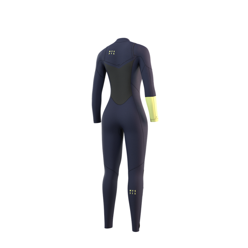 Mystic Dazzled Fullsuit 5/3mm Double Fzip Women 2022 Night Blue