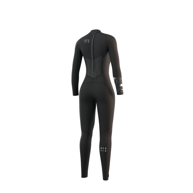 Mystic Dazzled Fullsuit 4/3mm Bzip Women 2022 Black