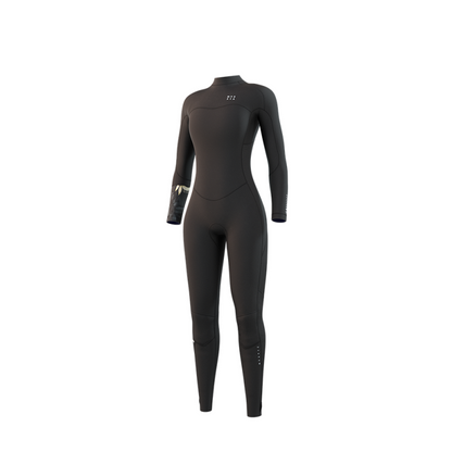 Mystic Dazzled Fullsuit 4/3mm Bzip Women 2022 Black