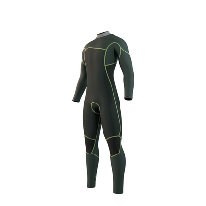 Mystic Evolve Fullsuit 4/3mm Fzip Men Black