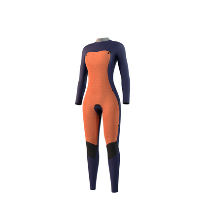 Mystic Star Fullsuit 4/3mm DFzip Women Black