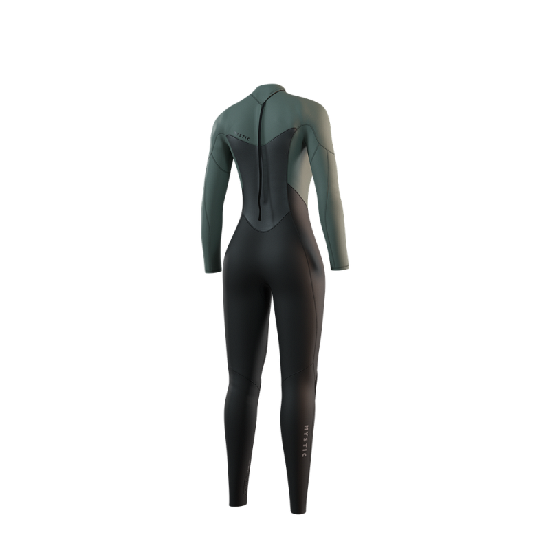 Mystic Star Fullsuit 5/3mm Bzip Women Dark Olive