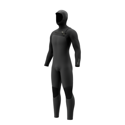 Mystic Motion Hooded Fullsuit 5/3mm Fzip Black