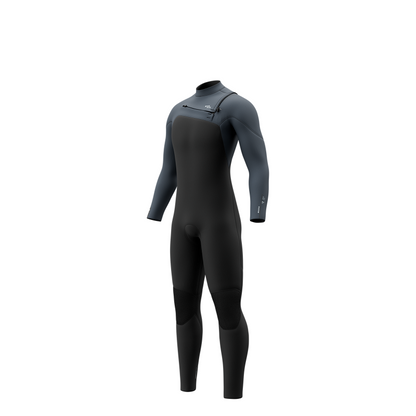 Mystic Motion Fullsuit 4/3mm Fzip Tidal Blue