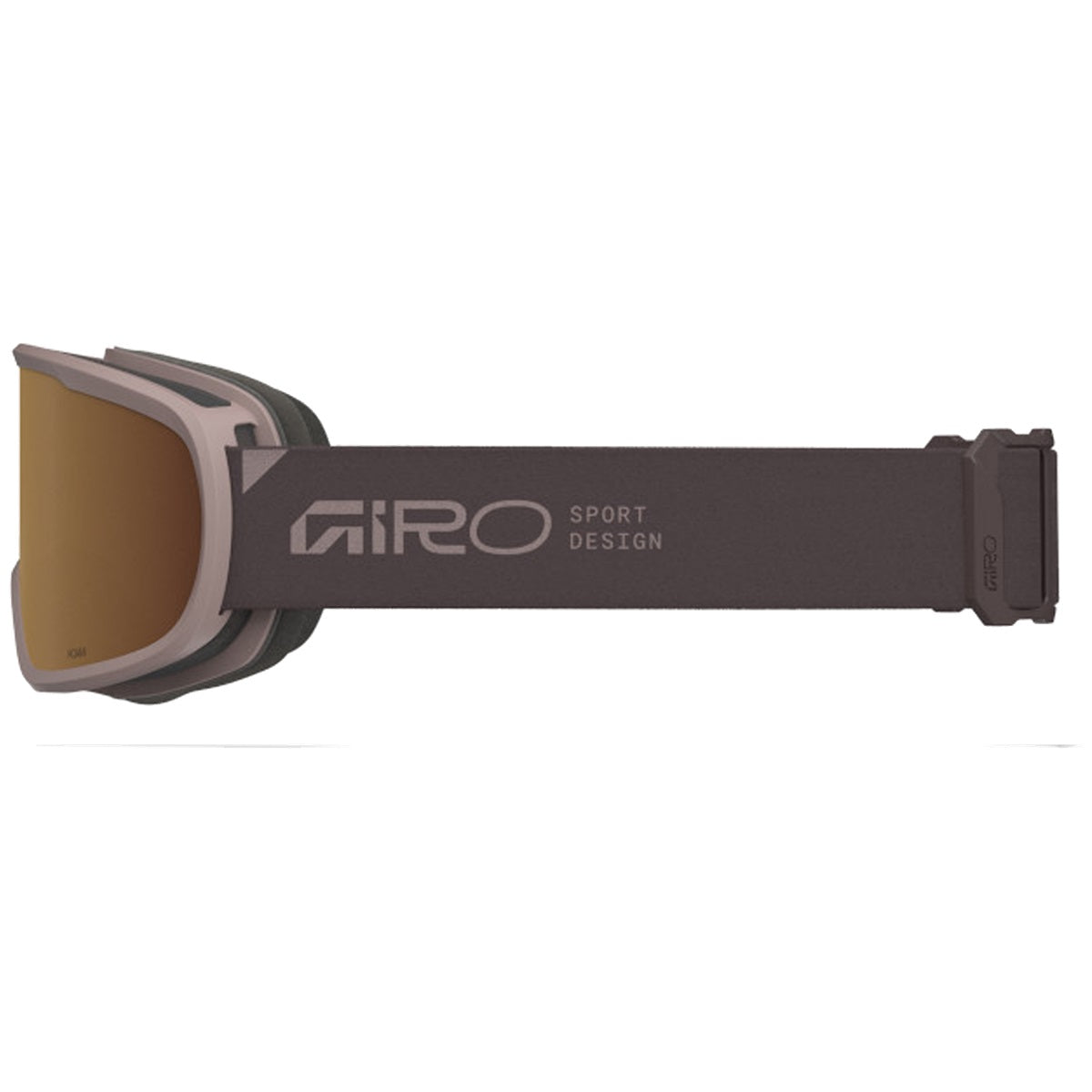 Giro Roam Stacked ski goggles Canyon Clay/Amber Gold