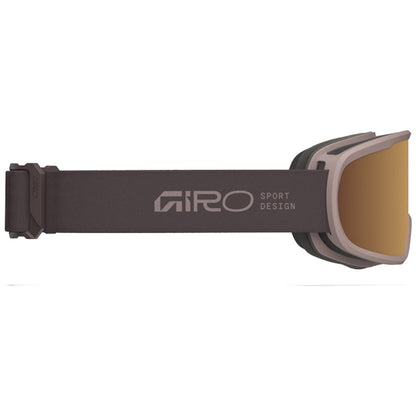 Giro Roam Stacked ski goggles Canyon Clay/Amber Gold