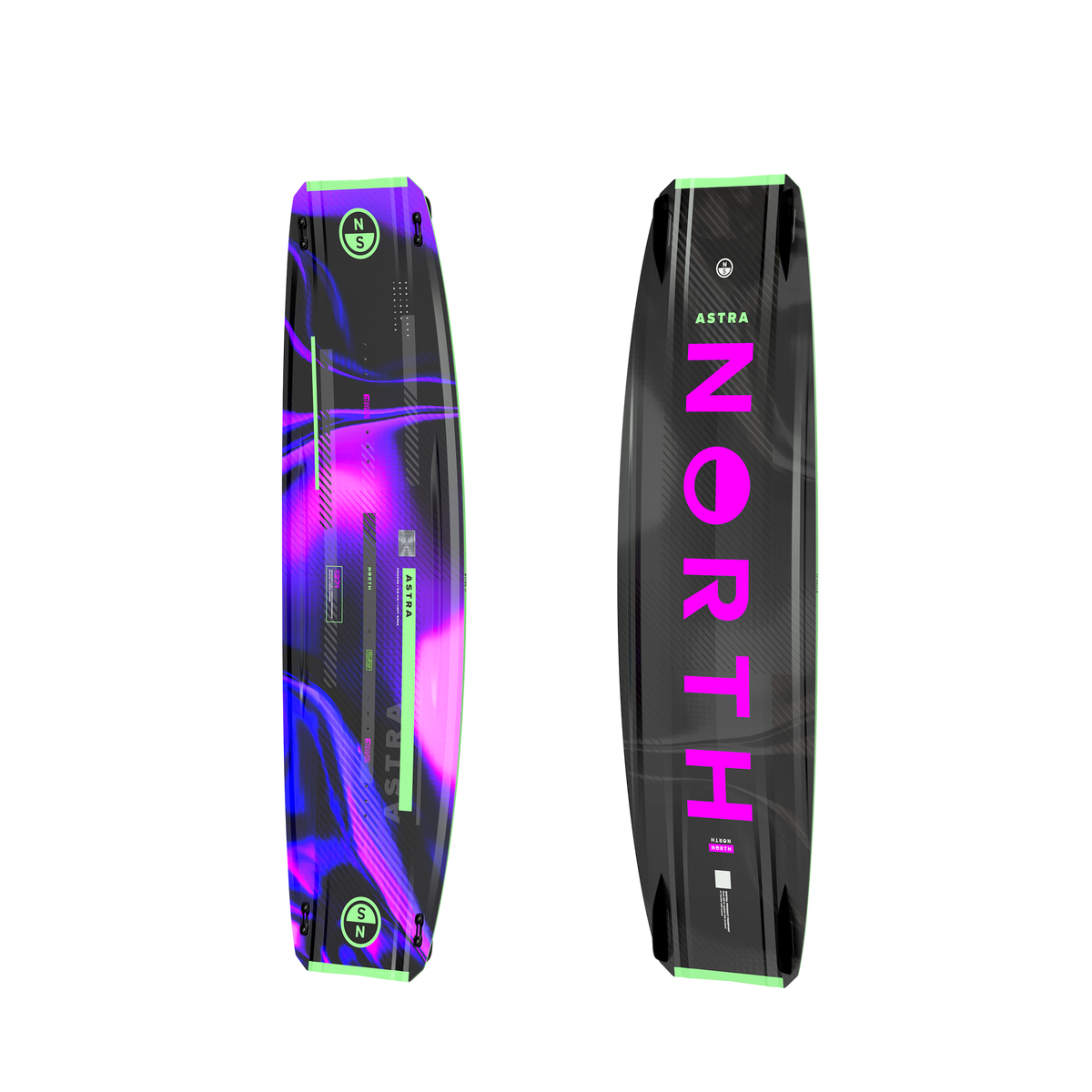 North Astra 2027 twin-tip kiteboard Dark Purple