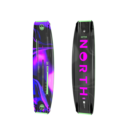 North Astra 2027 twin-tip kiteboard Dark Purple