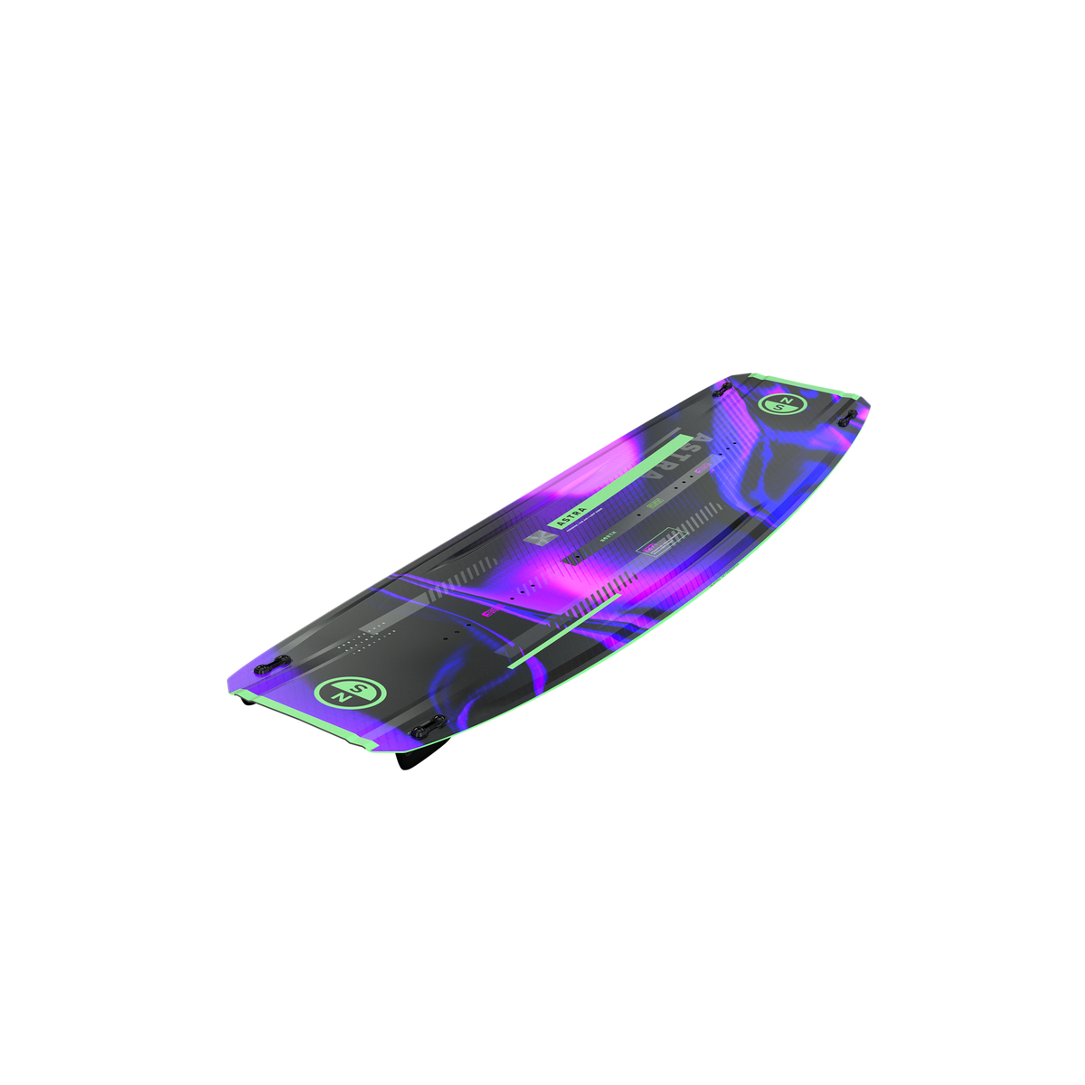 North Astra 2027 twin-tip kiteboard Dark Purple