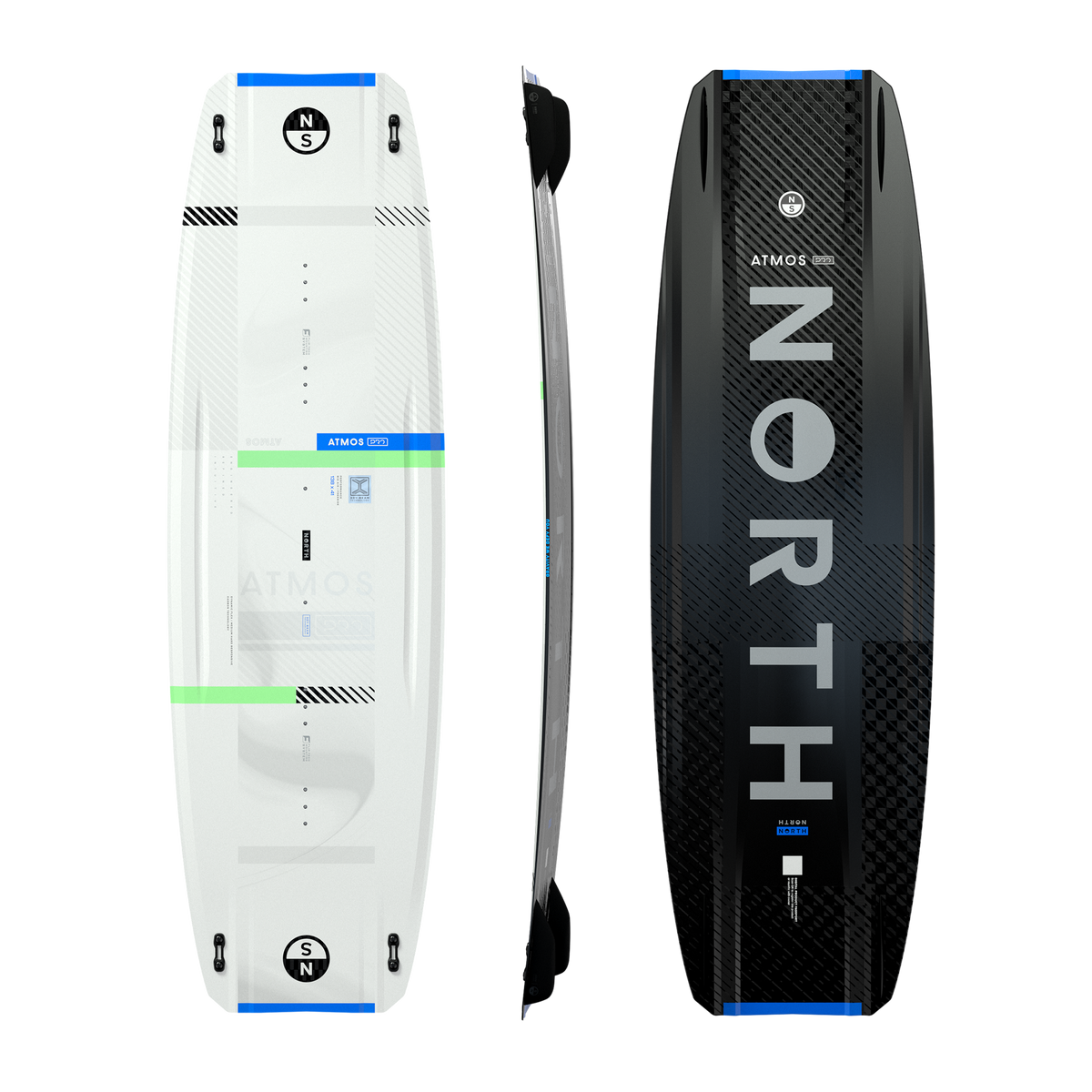 North Atmos Pro 2027 twin-tip kiteboard White