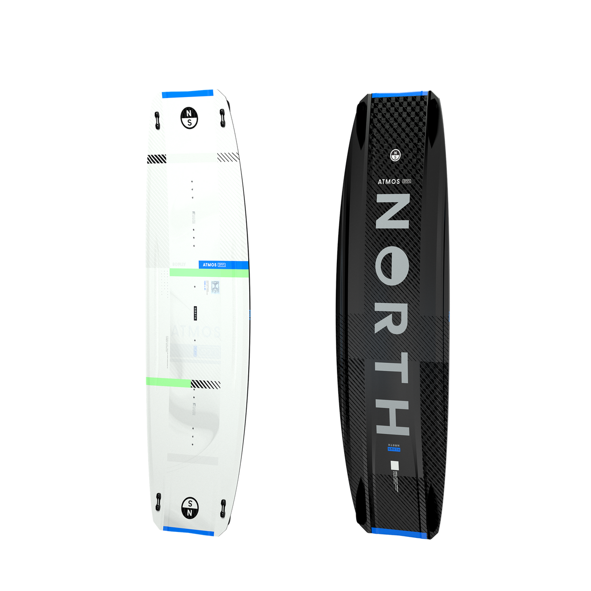 North Atmos Pro 2027 twin-tip kiteboard White