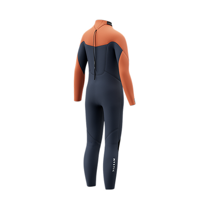Mystic Star Fullsuit 5/4mm Bzip Kids Navy / Orange
