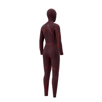 Mystic Gem Fullsuit 6/4/3mm Hooded Fzip Black