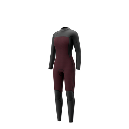 Mystic Haven Fullsuit 5/3mm Double Fzip Women Black