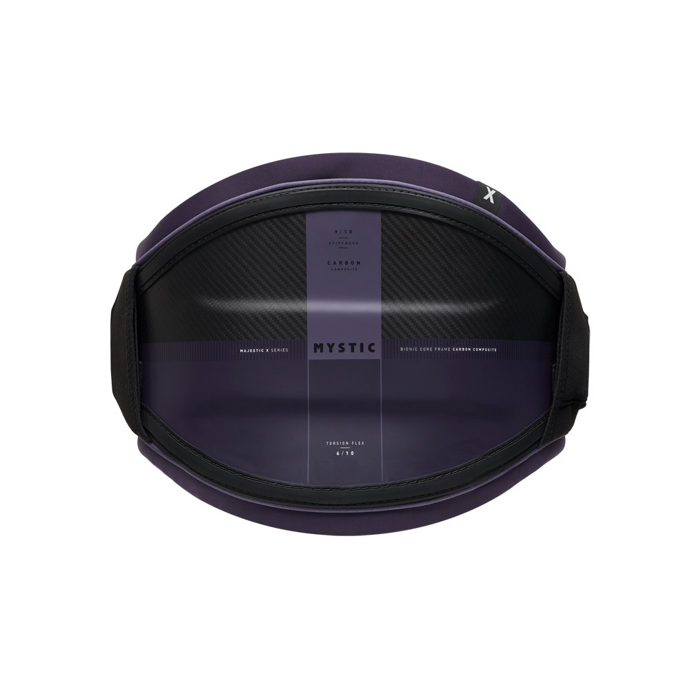 Mystic Majestic X Waist Harness Deep Purple
