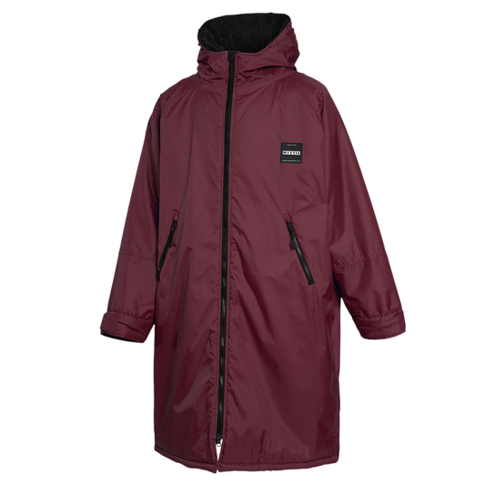 Mystic Poncho Explore Oxblood Red