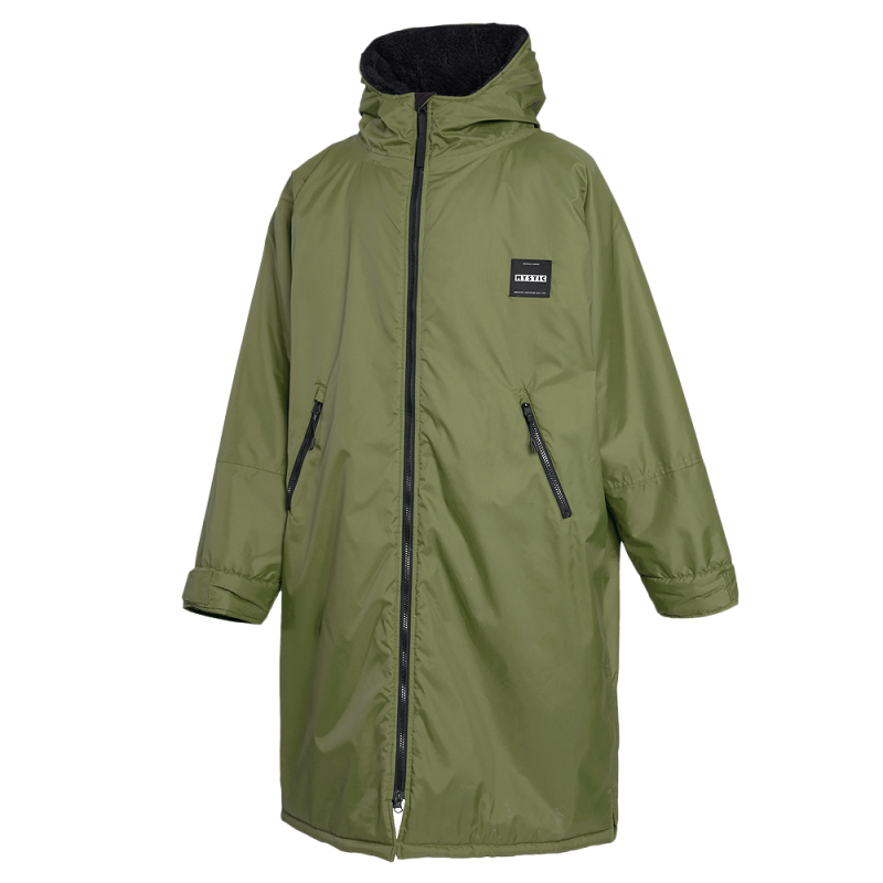 Mystic Poncho Explore Olive Green