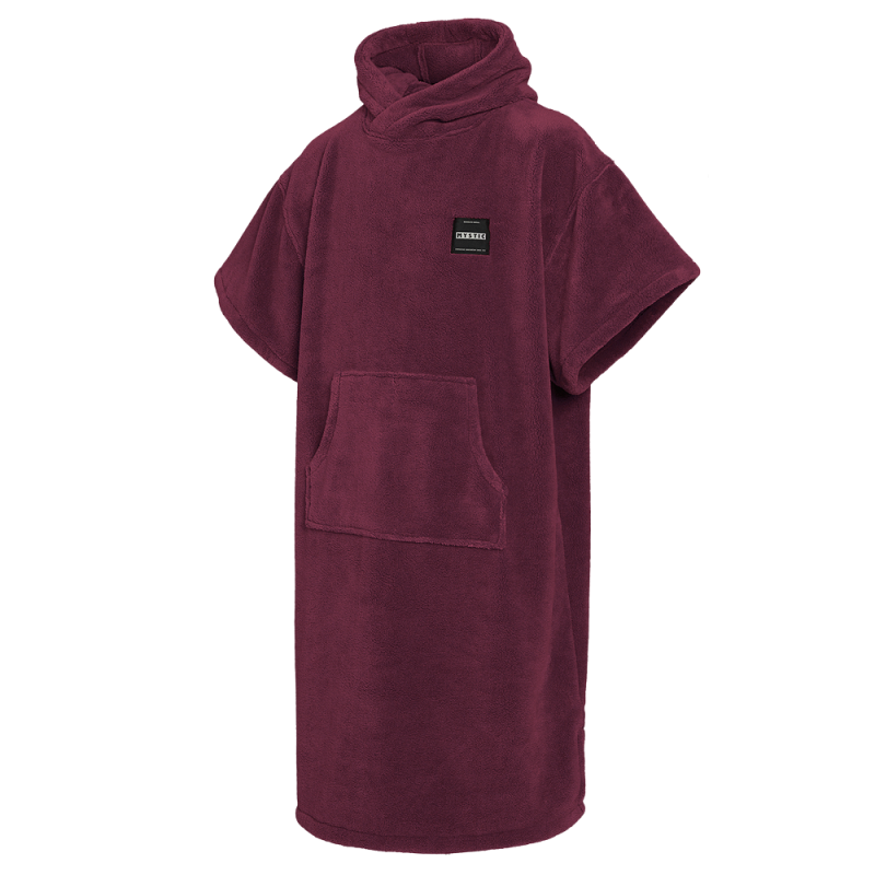 Mystic Poncho Teddy Oxblood Red