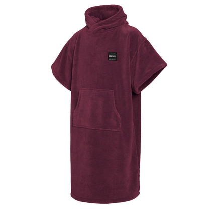 Mystic Poncho Teddy Oxblood Red