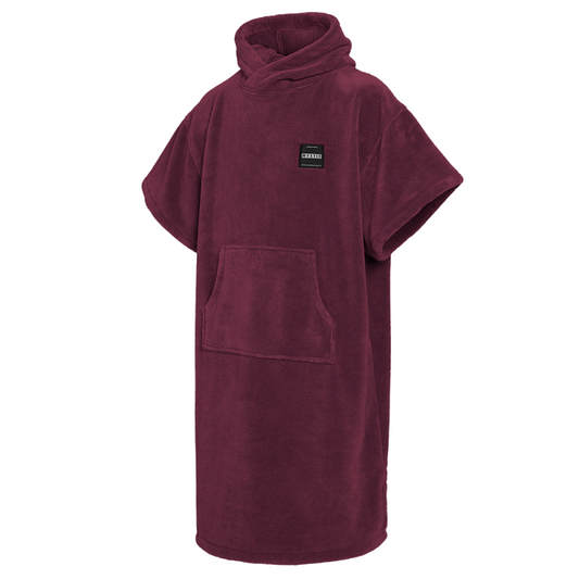 Mystic Poncho Teddy Oxblood Red