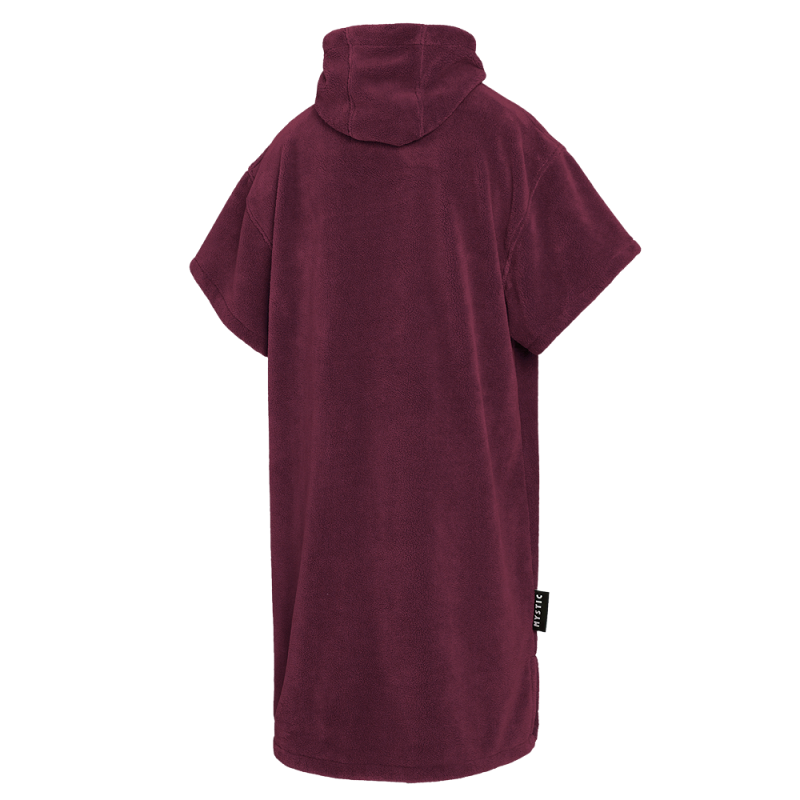 Mystic Poncho Teddy Oxblood Red