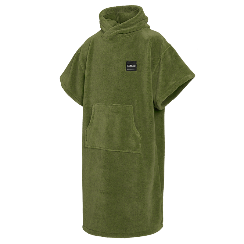 Mystic Poncho Teddy Olive Green
